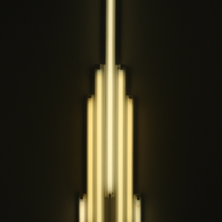 Rascacielos fluorescente